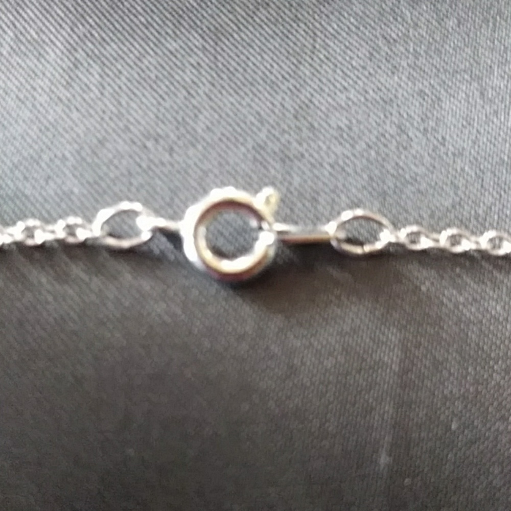 18" CZ DIAMOND NECKLACE - Picture 7 of 8